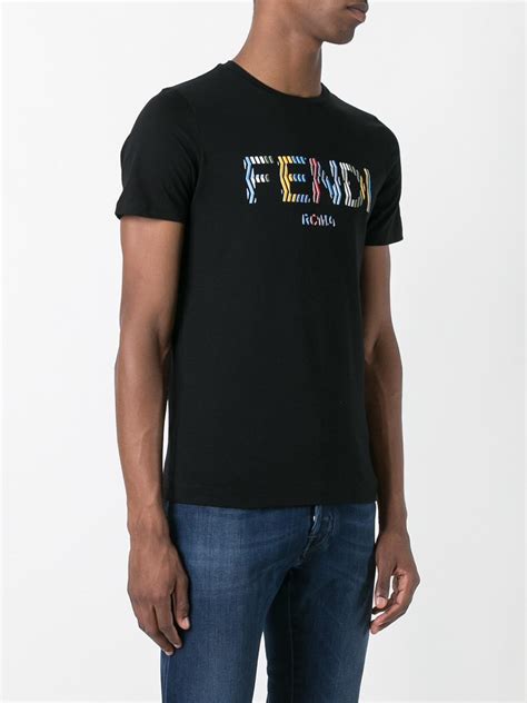 t-shirt fendi roma uomo|fendi roma t shirt price.